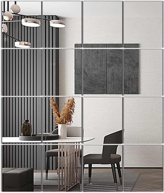Delma Home Gym Mirror Tiles, Large Wall Mirror by Delma