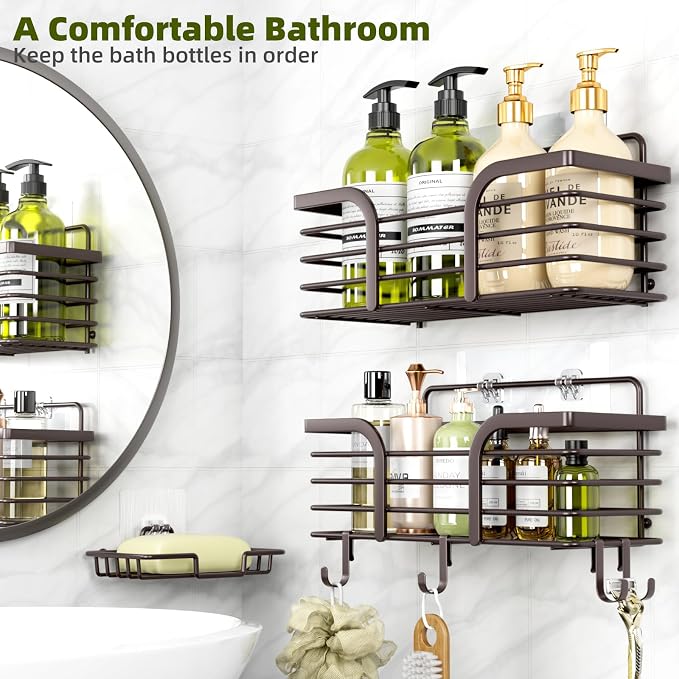 Yougai Shower Caddy, Shower Organizer - Image 3