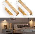Hensam Battery Operated Wall Sconces, Wireless LED Wall Sconce Set of Two by Hensam