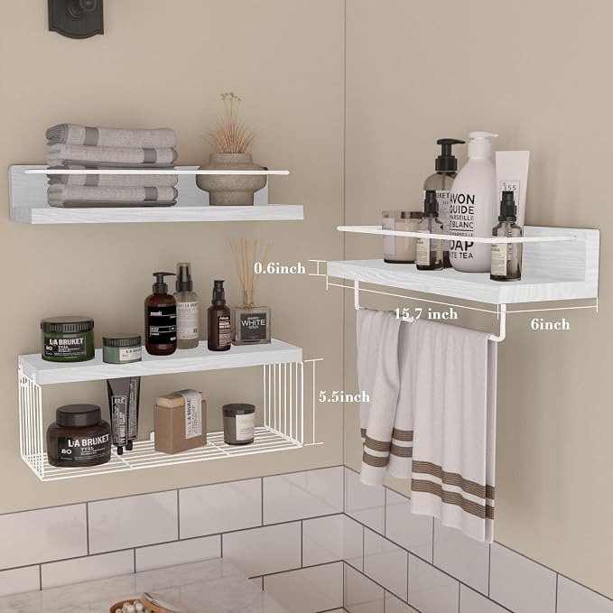 PopiShelves Bathroom Shelves Over Toilet - Image 3