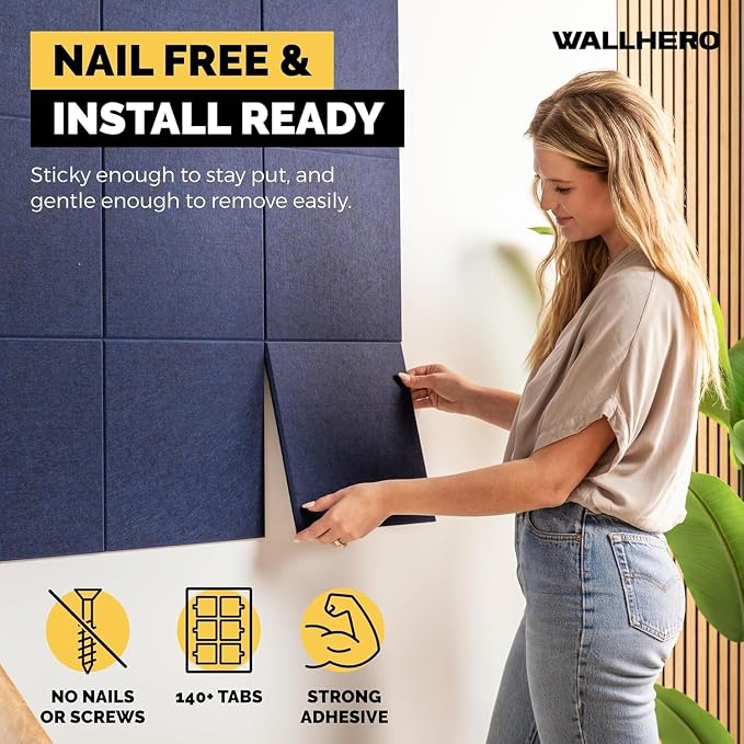 WALLHERO Large Cork Board Alternative | 15 Pack | Sizing Up to 59”x36” - Image 6