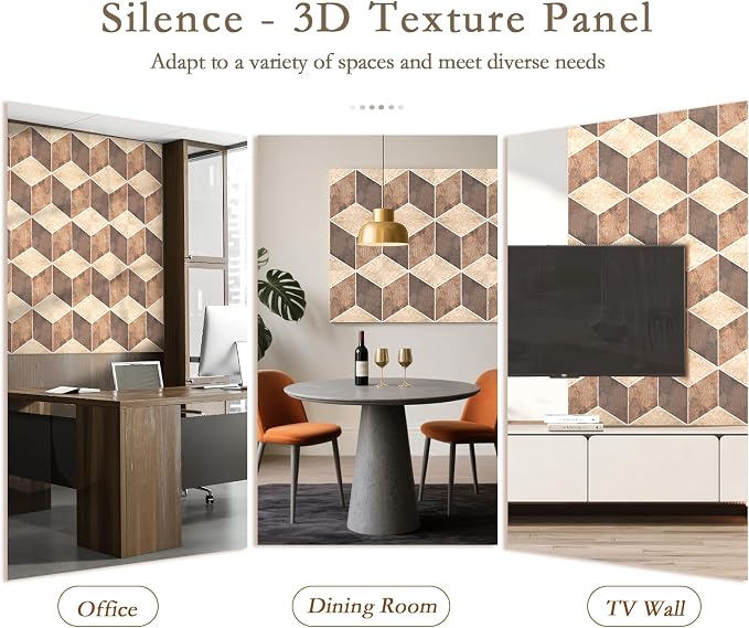12Pack Acoustic Panels, Self-Adhesive Sound Proof Panels - Image 6