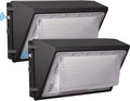 LED Wall Pack Light with Dusk to Dawn Photocell, 100W 13000LM 5000K Daylight by Tesoorda