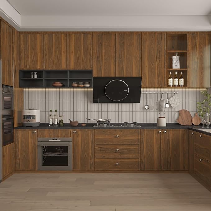 Wood Contact Paper With Tools, Peel and Stick Wallpaper Thicken - Image 9