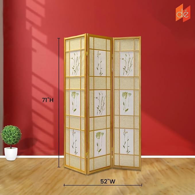 Legacy Decor 4 Panels Room Divider - Image 5