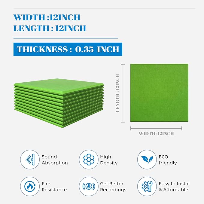 15 Pack Self-Adhesive Sound Proof Foam Panels - Image 4
