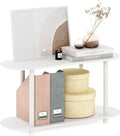 Furinno Turn-N-Tube No Tools Modern Oval Side Table by Furinno-FitsYourSpaceFitsYourBudget