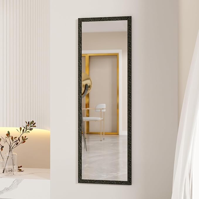 LFT HUIMEI2Y Door Mirror Full Length, Wall-Mounted Mirror Rectangle Tall - Image 9
