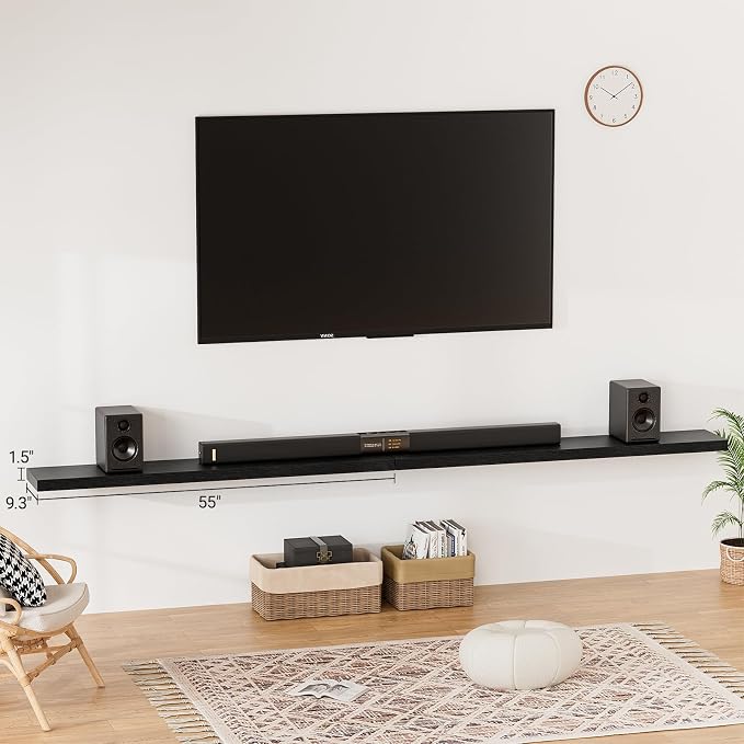 Heimlove 55 Inch Long Floating Shelves - Image 2