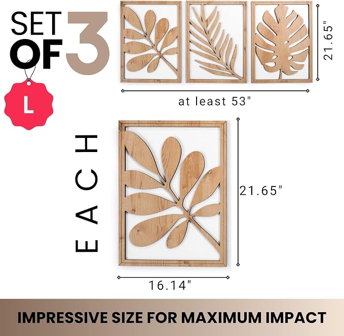 qmmp Modern Wooden Wall Sculptures - Image 7