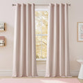NICETOWN 100% Blackout Window Curtain Panels 84" Long, 2 Pieces, 52 inches Wide by NICETOWN