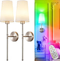 Depuley Battery Operated Wall Sconce: 27" Set of 2 Wireless Wall Lights by Depuley