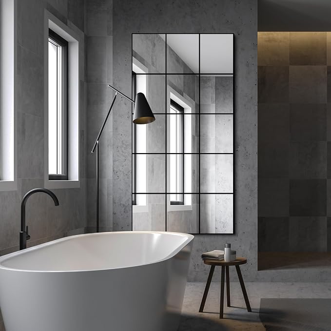 Delma Full Length Mirror, Wall Mounted, Hanging or Leaning - Image 7