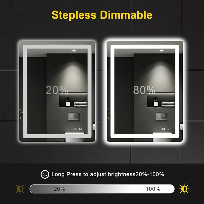 LED Bathroom Mirror with Lights - Image 5