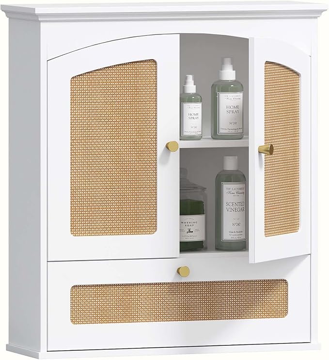Spirich Bathroom Cabinet Wall Mount, Boho Medicine Cabinet by SpirichLLC