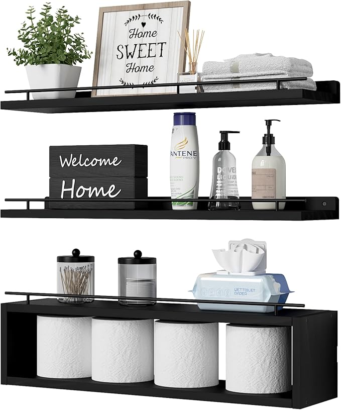 WOPITUES Floating Shelves for Wall 24 inch by WOPITUESOfficial