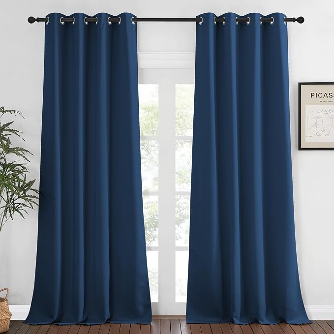NICETOWN Blackout Window Curtain 90 inch Length by NICETOWN