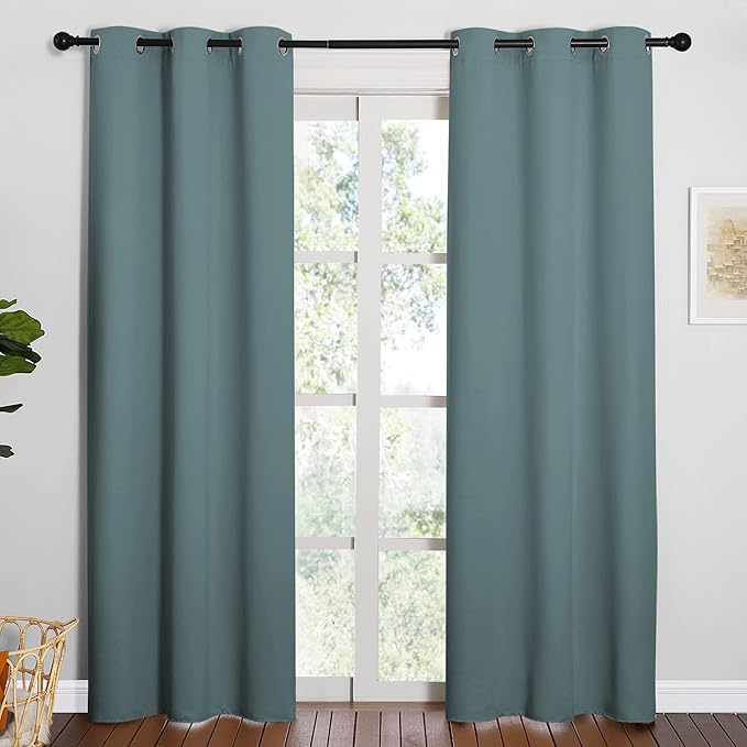 NICETOWN Modern Blackout Curtains Noise Reducing, Thermal Insulated and Privacy by NICETOWN