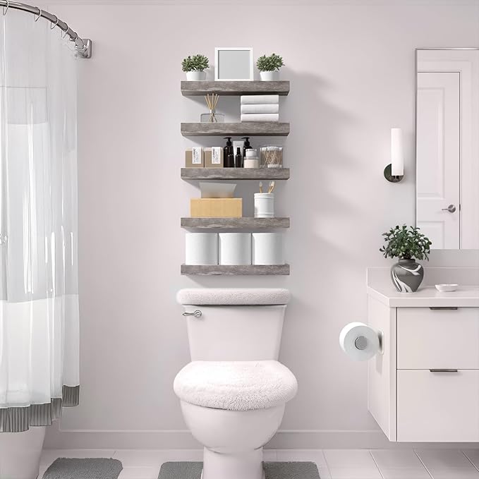 Sorbus Floating Shelves for Wall – 16 Inch Floating Shelf for Kitchen, Living - Image 2