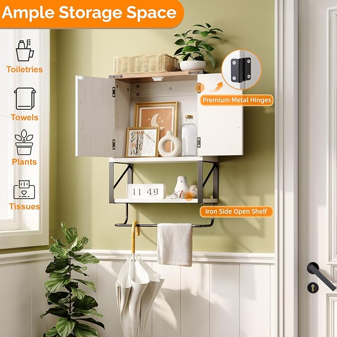 VINGLI Bathroom Wall Cabinet - Image 5