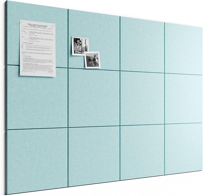 Bumusty Large Cork Board 48" x 36" Alternative by BUMUSTY