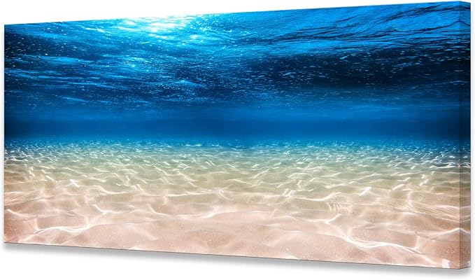 Cao Gen Decor Art-S00762 Print Artwork Blue Ocean Sea Wall Art Canvas Prints by Cao+Gen+Decor+Art