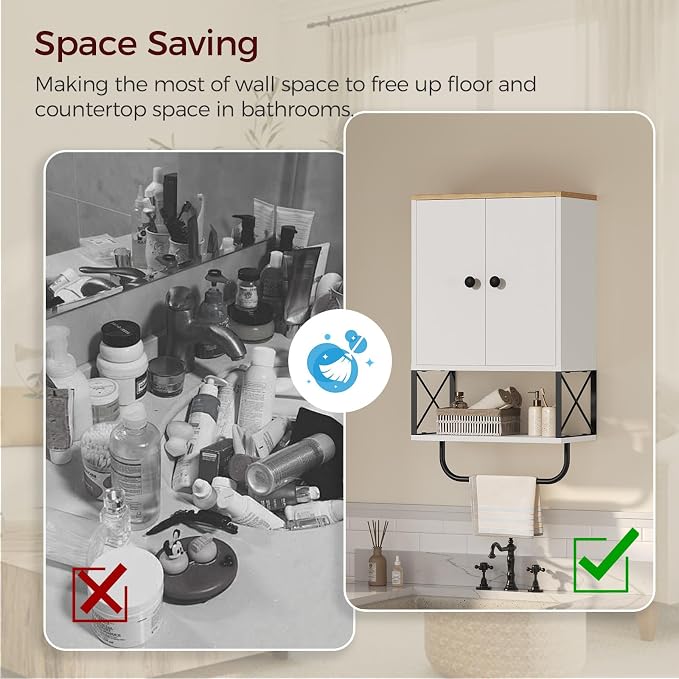 MAHANCRIS Bathroom Wall Cabinet - Image 5