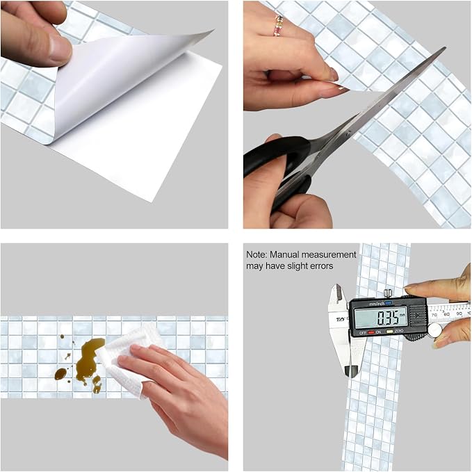 HOMETITUTE Wallpaper Border Peel and Stick Decorative Wall Trim Self Adhesive - Image 8