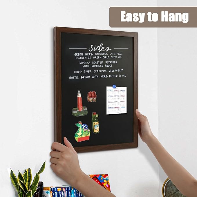 4 THOUGHT Chalk Board 24" x 36", Magnetic Large Chalkboard - Image 5