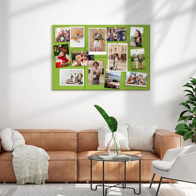MaxGear Large Cork Board for Wall 36" x 24", Forest Green Bulletin Board - Image 8