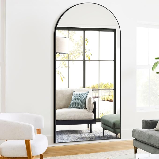 TRAHOME Full Length Arched Mirror, Living Room, Dressing Room - Image 5