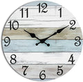 CHYLIN Wall Clock Silent Non Ticking Wall Clocks Battery Operated, Rustic by CHYLIN