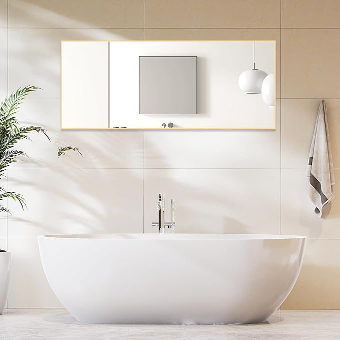 DUMOS Full Length Mirror 64"x21" Full Body Floor Mirror - Image 7