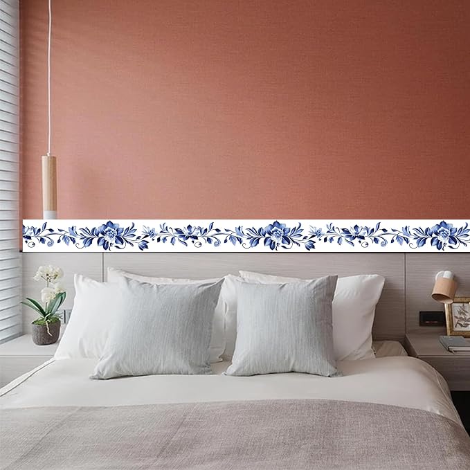HOMETITUTE Wallpaper Border Peel and Stick Decorative Wall Trim Self Adhesive - Image 4