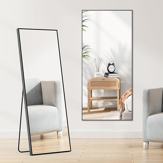 DUMOS Full Length Mirror 64"x21" Full Body Floor Mirror by DumosLifestyle