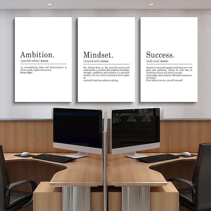 EPHANY ART - Inspirational Canvas Prints - Mindset Quotes, Motivational Wall - Image 2