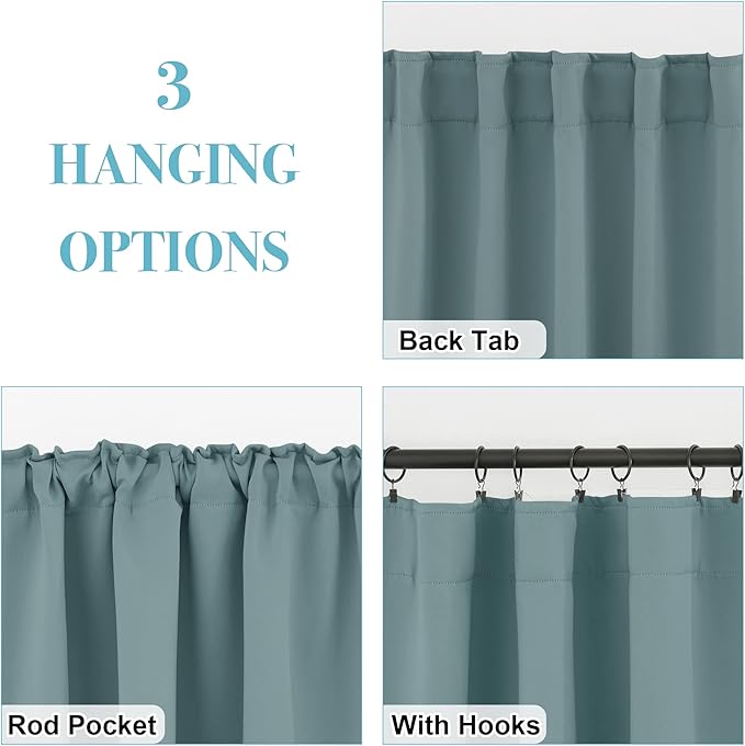 RYB HOME Small Window Curtains - Image 7