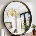 36 Inch Round Bathroom Mirror by EASLY