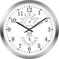 HITO 14 Inch Silent Wall Clock Battery Operated, Large Wall Clock by hito
