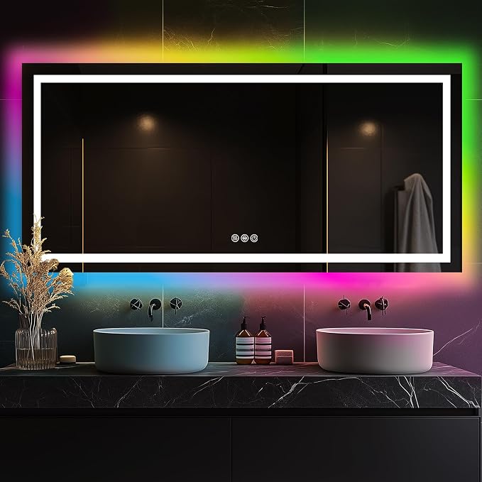 Antok 36"x 72" LED Bathroom Mirror - Image 4