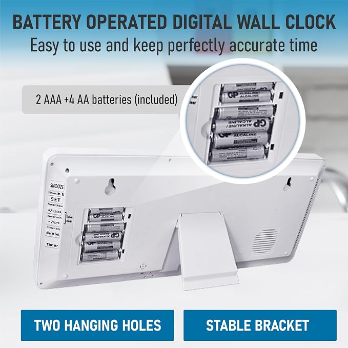TXL 18.44" Large Digital Wall Clock - Image 6