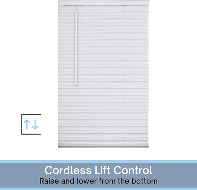 LOTUS & WINDOWARE Cordless Mini Blind, Window Blinds - Image 2