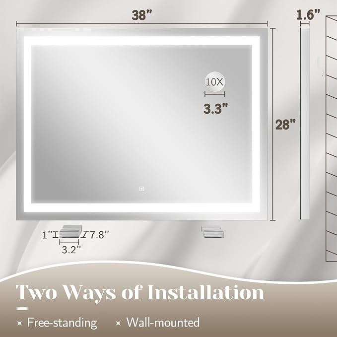 FENNIO Large Vanity Mirror - Image 7