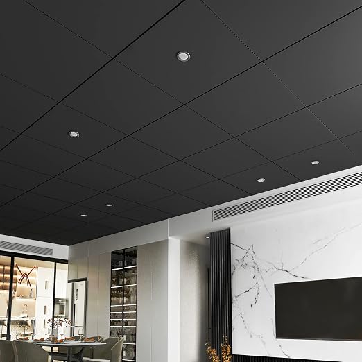 Art3d 12-Pack Smooth Drop Ceiling Tile 2ft x 2ft - Image 9