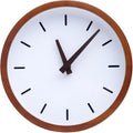 Driini Modern Mid Century Wood Analog Wall Clock by Driini
