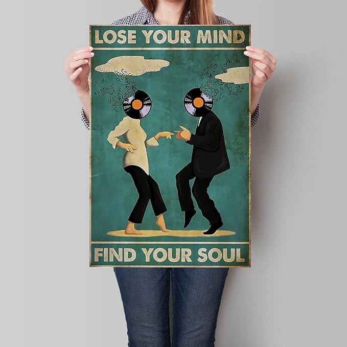 Vintage Classic Movie posters for room aesthetic Spiritual Quotes Lose Your - Image 2
