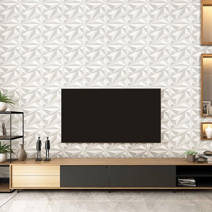 Heikki 30 Pack 3D Wall Panel for Interior Wall Décor, PVC Flower Textured Wall - Image 6