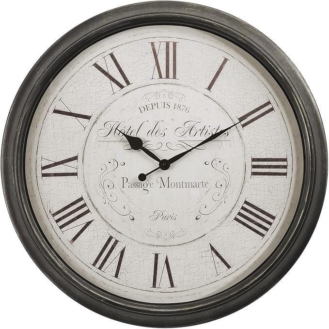 Monarch Specialties I 9026 Clocks, Large Oversized, Wall Clock, Transitional by Monarch+Specialties