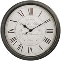 Monarch Specialties I 9026 Clocks, Large Oversized, Wall Clock, Transitional by Monarch+Specialties