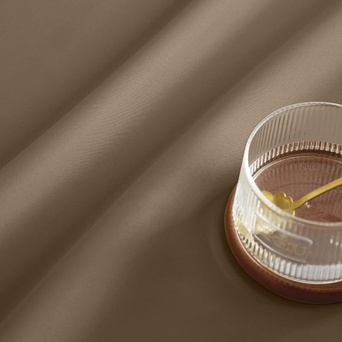 RYB HOME Mocha Total Blackout Curtains - Image 8